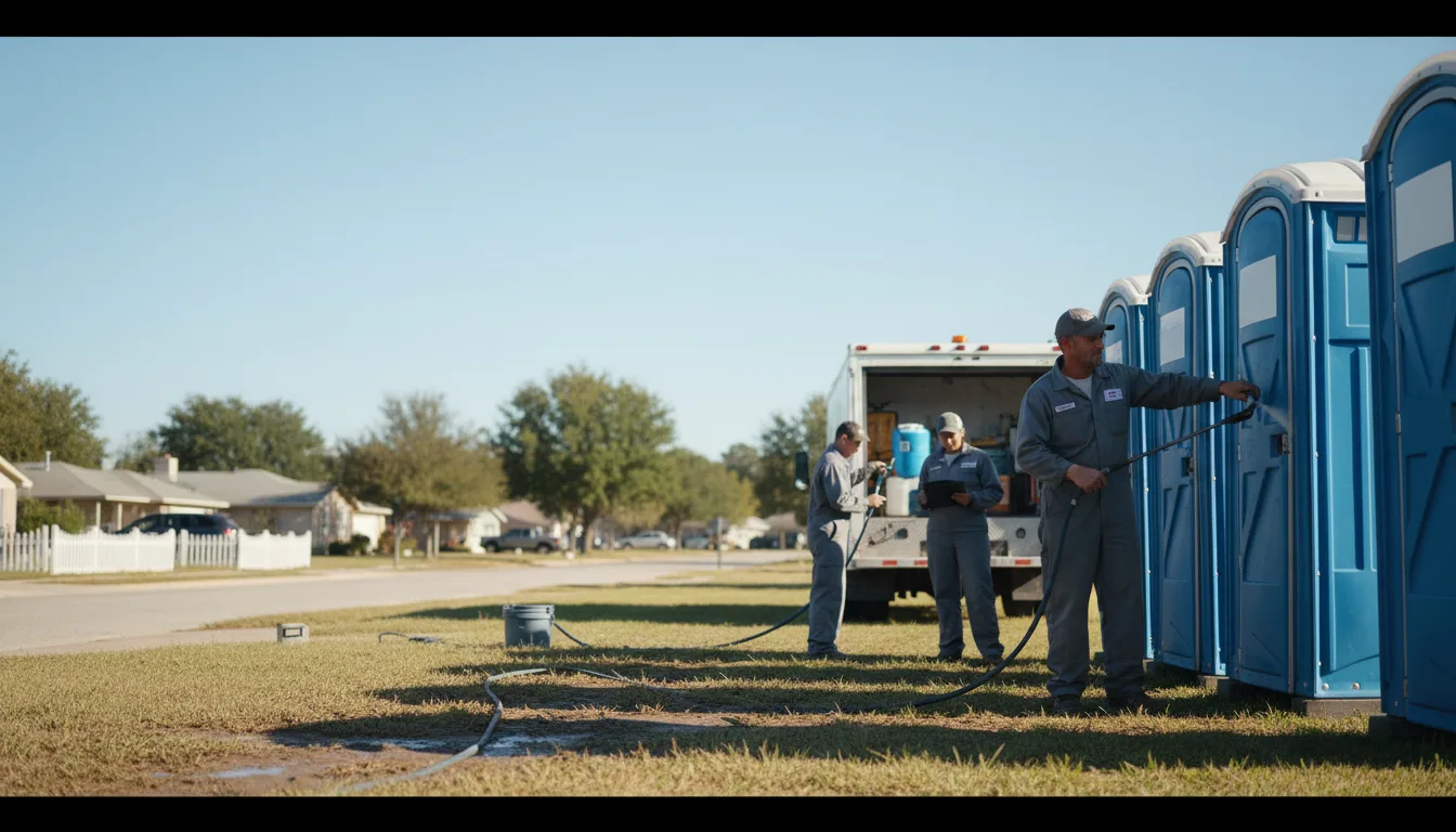 Long-Term Portable Toilet Rental in Somerville, AL near me
